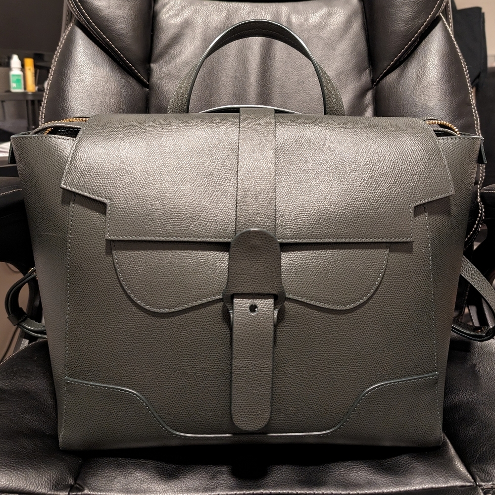 Senreve Maestra Forest Green Pebbled